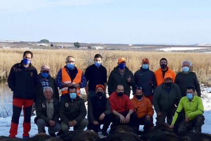 Un grupo de cazadores locales con licencia ha abatido 34 jabalíes en Torres de Segre