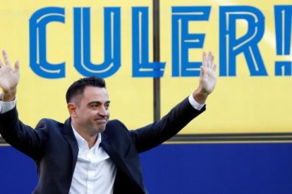 Xavi, en el ojo del huracán.