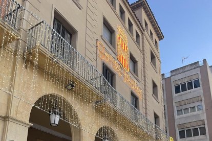 Recital de Música per la Lliberat, en la plaza del Ajuntament de Mollerussa 