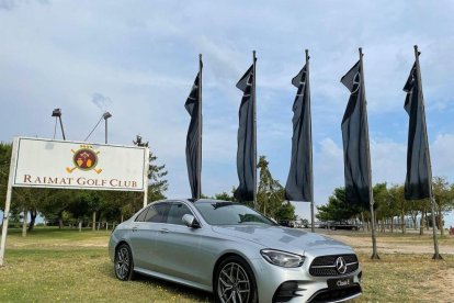 El circuit que patrocina la firma automobilística Mercedes-Benz va arribar ahir al camp de Raimat.