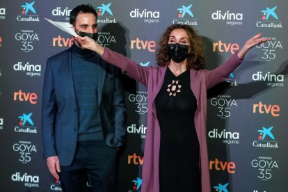 Dani Rovira y Ana Belén se encargaron ayer de desvelar las nominaciones de los Premios Goya.