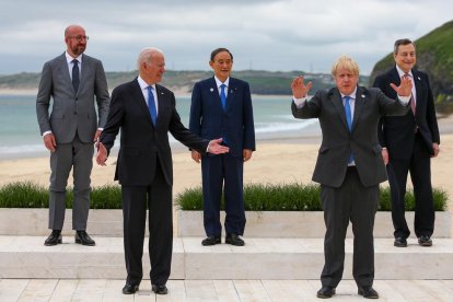 Biden posa el focus a la Xina en el G7 i aposta per un gran pla d'infraestructura