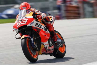 Marc Márquez, en el circuito Red Bull Ring.