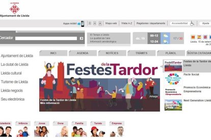 145.000 € per renovar el web de la Paeria de Lleida