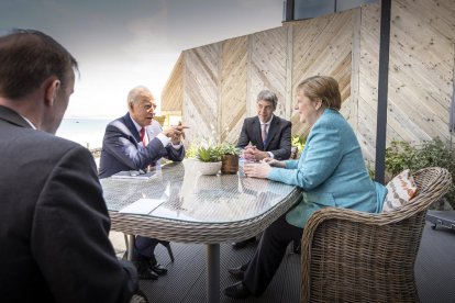 Merkel i Biden es veuran de nou a mitjans de juliol a Washington.