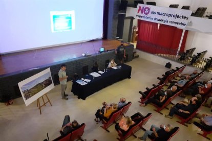 L’acte celebrat ahir a la tarda a Cervià de les Garrigues.