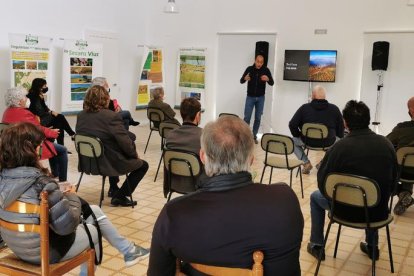 La presentació dels documentals a Mas de Melons.