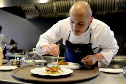 Joel Castanyé, responsable del restaurante La Boscana de Bellvís.