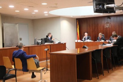 El ahora absuelto en el juicio celebrado en la Audiencia en 2019. 