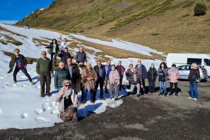 Vecinos del Camí de la Mariola disfrutan de la Val d'Aran 