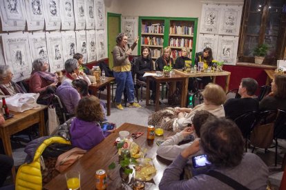 La biblioteca de la Dona Escriptora de Maldà, amb llibres de Lleida.