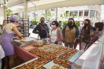 El Mercat del Cóc va funcionar dissabte a la tarda i tot el dia d’ahir diumenge.