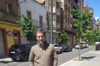 Adolfo Borgoñó, ahir a Lleida.