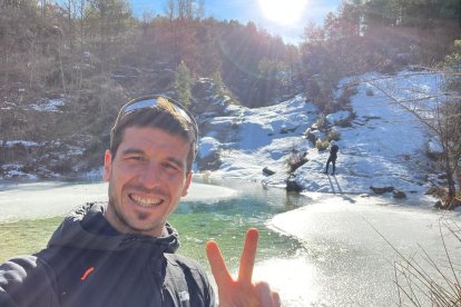 Després de la duresa del Dakar, Jaume Betriu ha tornat a Coll de Nargó per recuperar forces en companyia de Laia Sanz, la seua parella.