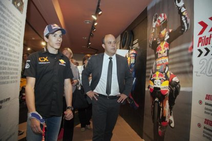 Marc Márquez i Ramon Royes, en una imatge d’arxiu.