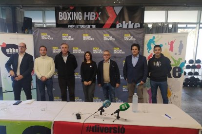 La Rodi Mitja Marató Lleida se presentó ayer en las instalaciones del Ekke.