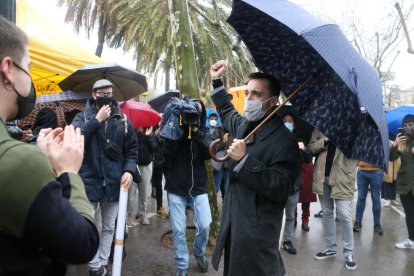 Marcel Vivet, en febrero, el día en que declaró ante el tribunal.