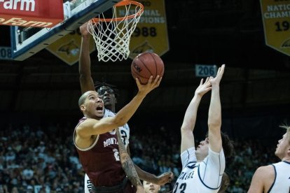 Kendal Manuel, durant l’etapa a la Universitat de Montana, on va ser un dels referents.