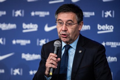 Josep Maria Bartomeu, en imagen de archivo, ha dejado una gran deuda en el club.