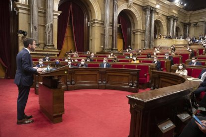 Sesión del Parlament, en TV3 