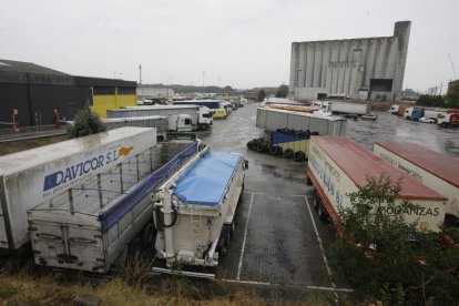 Vista panoràmica de la Ciutat del Transport de Lleida al polígon industrial El Segre, en una fotografia d’arxiu.