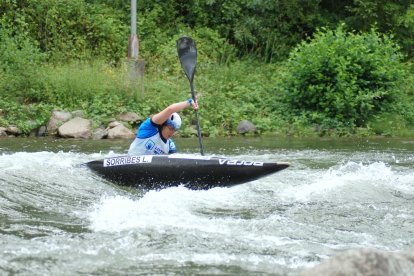 Laia Sorribes va acabar vuitena a la final de K1.