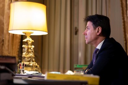 El primer ministro italiano, Giuseppe Conte