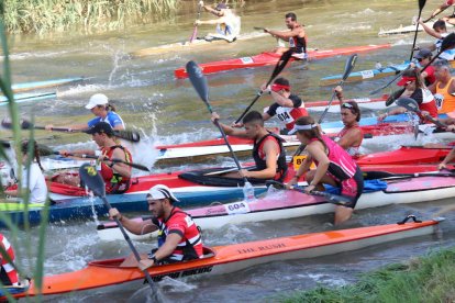 PUns 550 palistes converteixen en èxit el XXIII Descens Internacional de la Cinca en Piragua