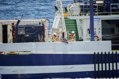 L’‘Ángeles Alvariño’ seguirà buscant Anna uns dies més.