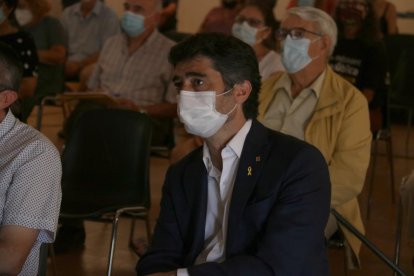 Jordi Puigneró ayer, en Prada de Conflent.