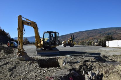 Inici de les obres de la nova plataforma aquesta mateixa setmana.