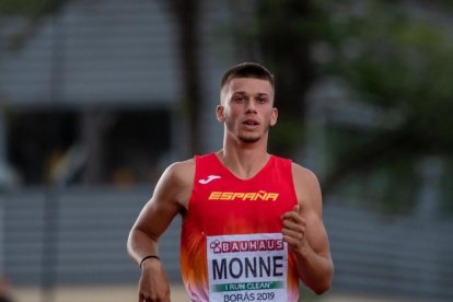 Arnau Monné, en una anterior convocatoria internacional.