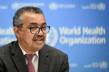 El director general de la OMS Tedros Adhanom Ghebreyesus, en una imagen de archivo.