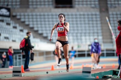 Elena Llobera, quinta en el Estatal indoor