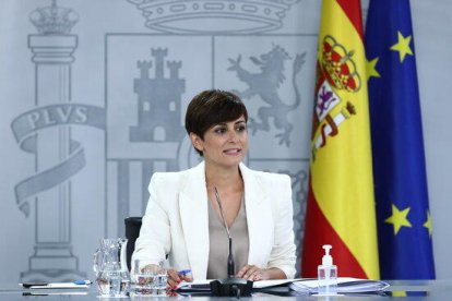 La portaveu del govern espanyol i ministra de Política Territorial, Isabel Rodríguez.