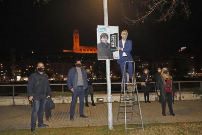 Ramon Tremosa va encapçalar l’acte d’inici de campanya de Junts.