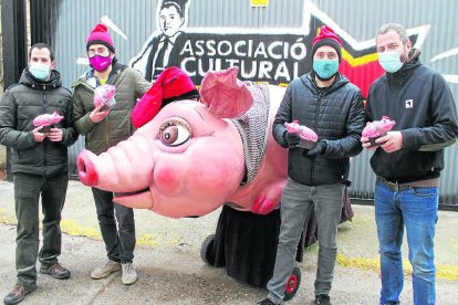 Lo Tossino és un dels elements més emblemàtics de la cultura popular de Tàrrega.