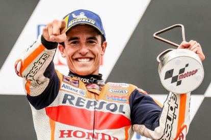 Marc Márquez torna a guanyar una cursa després de gairebé dos anys de la seua lesió