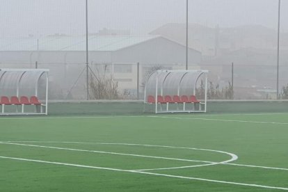 Finalitzades les obres del nou camp de futbol 7 de les Borges