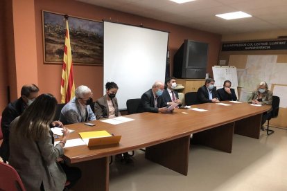 El pleno de renuncia de Josep Regué como alcalde de Cubells. 