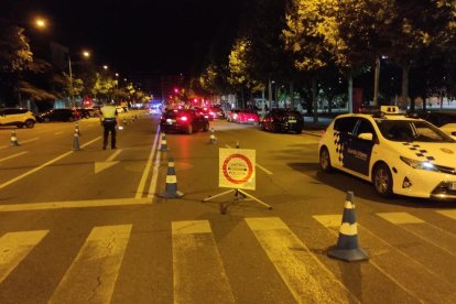 Imatge del control a rambla d’Aragó.