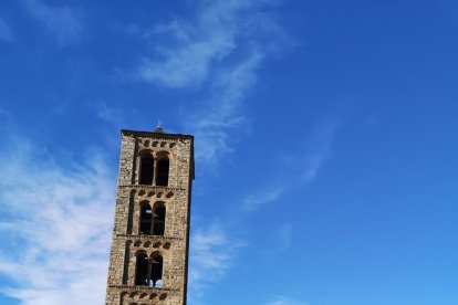 Visites a Sant Climent de Taüll.