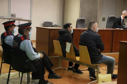 Un momento el juicio contra el ahora condenado.