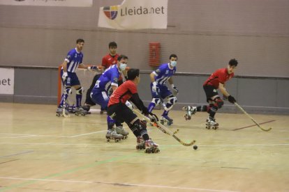 Diversos jugadors del Taradell van jugar amb mascareta pels dos positius confirmats a l’Alpicat.