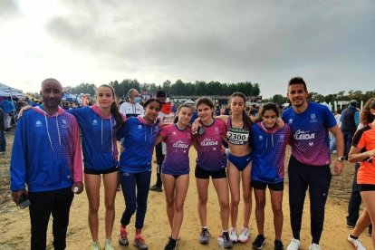 L’equip femení sub-16 va brillar en el campionat.