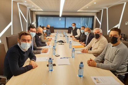 La reunió del consell de Mercolleida d'aquest dimarts.