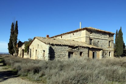 Estado actual de la casa donde veraneaba el president Francesc Macià.