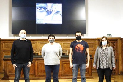 Presentació ahir a l’IEI del concert.