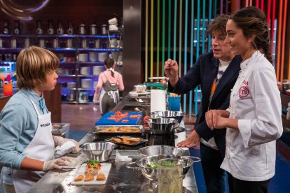 'MasterChef Junior' 'juega' al tenis