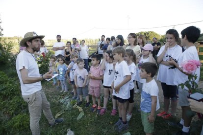 Visita a la Granja Pifarré en el ‘Benvinguts a pagès’ de 2019.